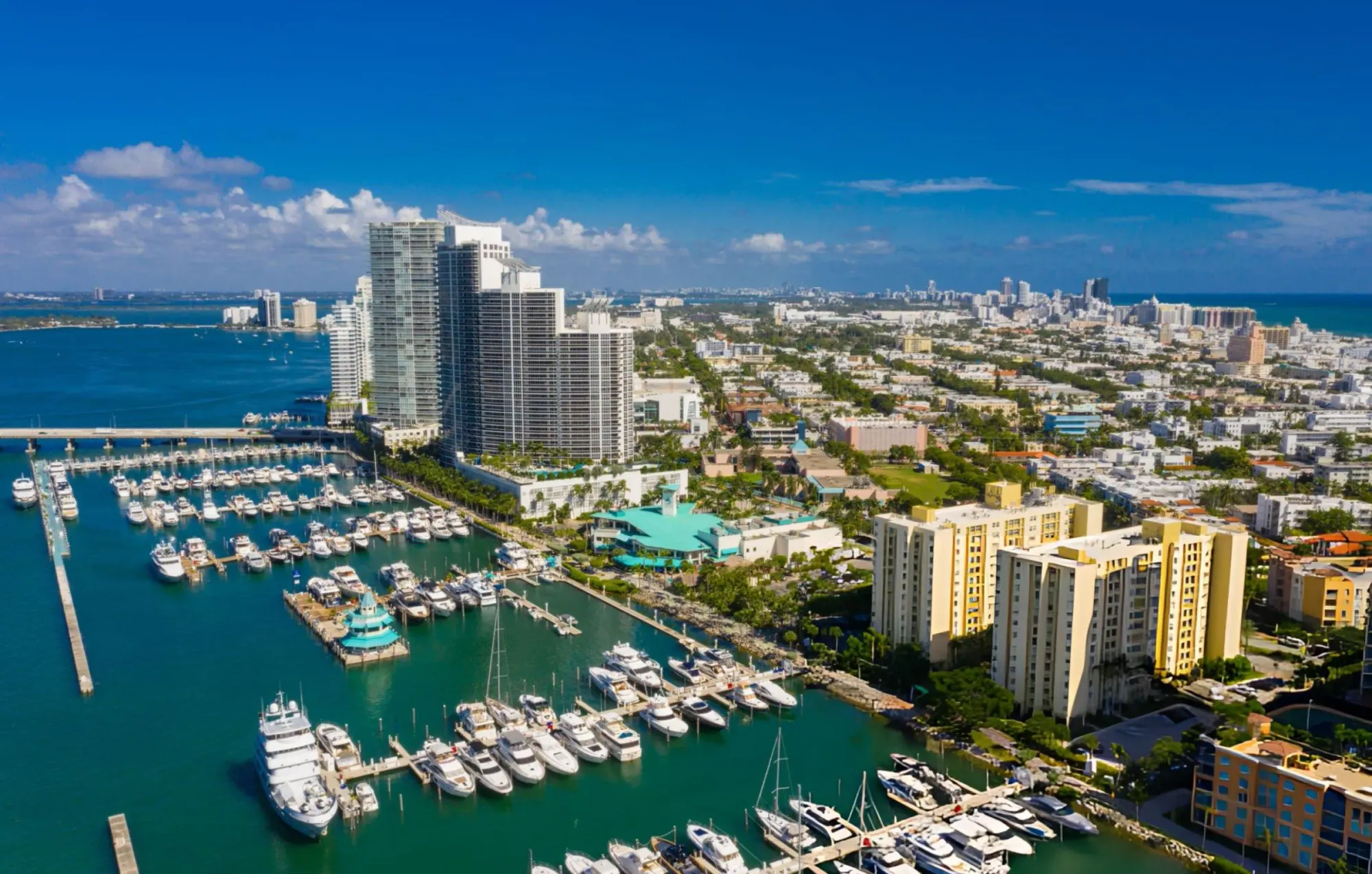 Miami Beach from above — where it all began